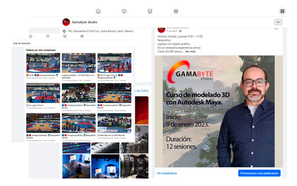 Redes Sociales Gamabyte Studio